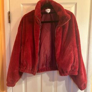 BP deep pink Bomber Jacket